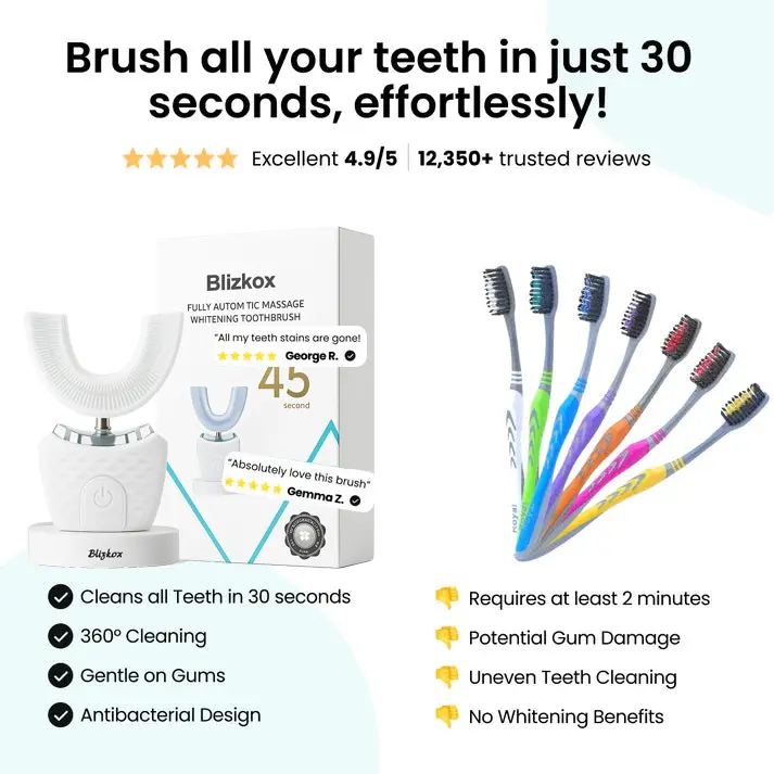 ✅ Official Store丨LOVILDS™ Fully Automatic Massage Whitening Toothbrush..