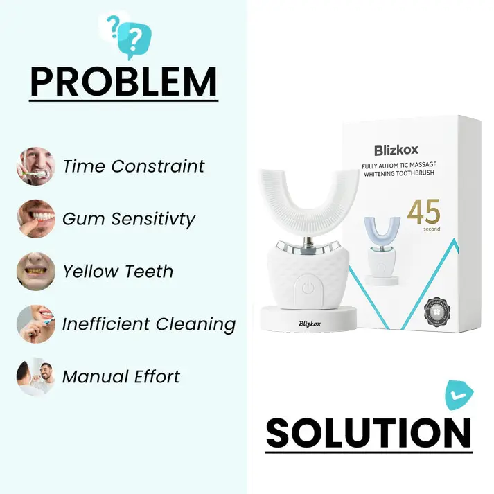 ✅ Official Store丨LOVILDS™ Fully Automatic Massage Whitening Toothbrush..