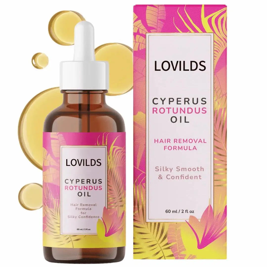 ✨LOVILDS Cyperus Rotundus Oil:🎁 The Ultimate Natural Solution for Smooth, Healthy Skin