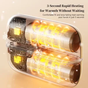 LOVILDS™ Magnetic Split Mini Portable Two-in-one hand warmer