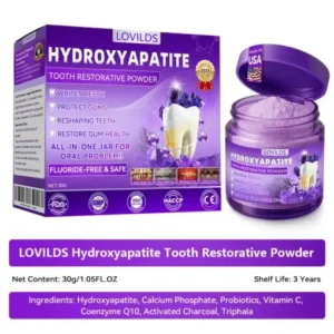 Lovilds® 𝐻𝑦𝑑𝑟𝑜𝑥𝑦𝑎𝑝𝑎𝑡𝑖𝑡𝑒 𝑇𝑜𝑜𝑡ℎ 𝑅𝑒𝑠𝑡𝑜𝑟𝑎𝑡𝑖𝑣𝑒 𝑃𝑜𝑤𝑑𝑒𝑟