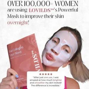 Smoother, Skin in Minutes – LOVILDS™ Collagen Mask