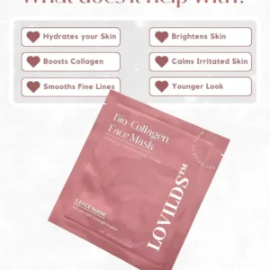 Smoother, Skin in Minutes – LOVILDS™ Collagen Mask