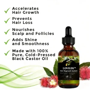 𝐎𝐟𝐟𝐢𝐜𝐢𝐚𝐥 𝐒𝐭𝐨𝐫𝐞 | LOVILDS® Hair Regrowth System For Hair Growth & Eyebrow Nourishment