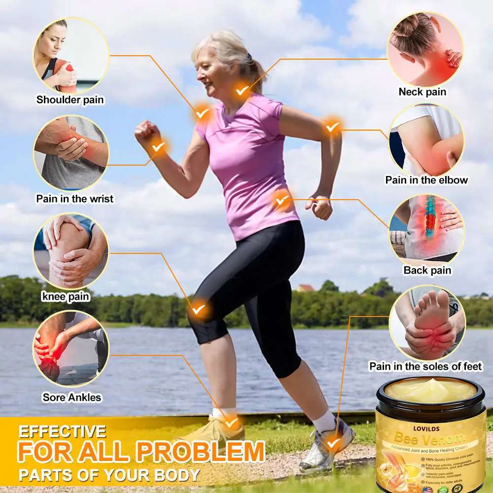 LOVILDS Bee Venom Advanced Joint and Bone Healing Cream