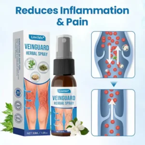 Lovilds® VeinGuard Herbal Spray-✅ Clinically proven to eliminate varicose veins in just 7 days!
