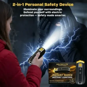 🔦 Voltax ShockForce 75M Stun Car Keychain ⚡ 2026 Flash Sale 75% OFF ️