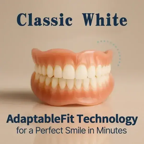 LAOZIK™ Custom-Fit Functional Dentures — Perfectly Fitted in Minutes at Home