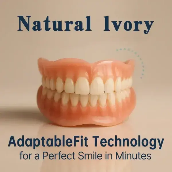 LAOZIK™ Custom-Fit Functional Dentures — Perfectly Fitted in Minutes at Home