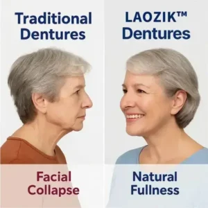 LAOZIK™ Custom-Fit Functional Dentures — Perfectly Fitted in Minutes at Home