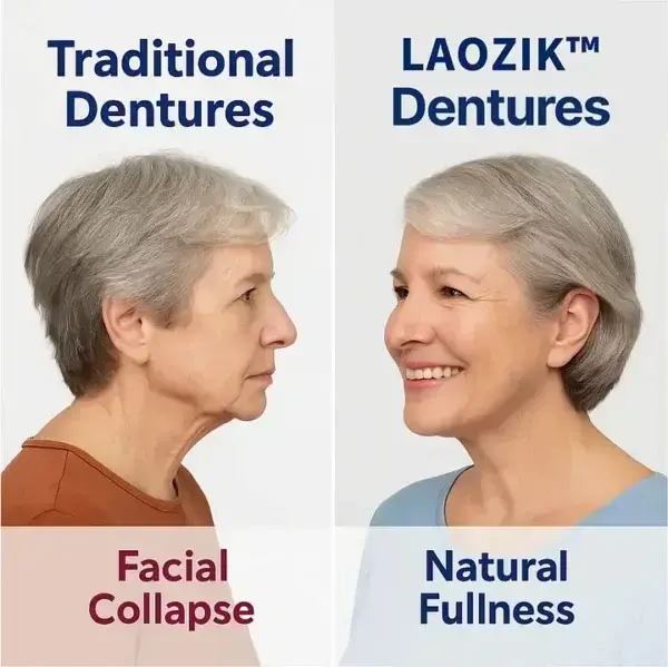 LAOZIK™ Custom-Fit Functional Dentures — Perfectly Fitted in Minutes at Home