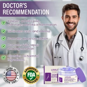 LOVILDS™ Arthritis Relief Gel: Turmeric & Emu Oil for Fast Soothing Relief