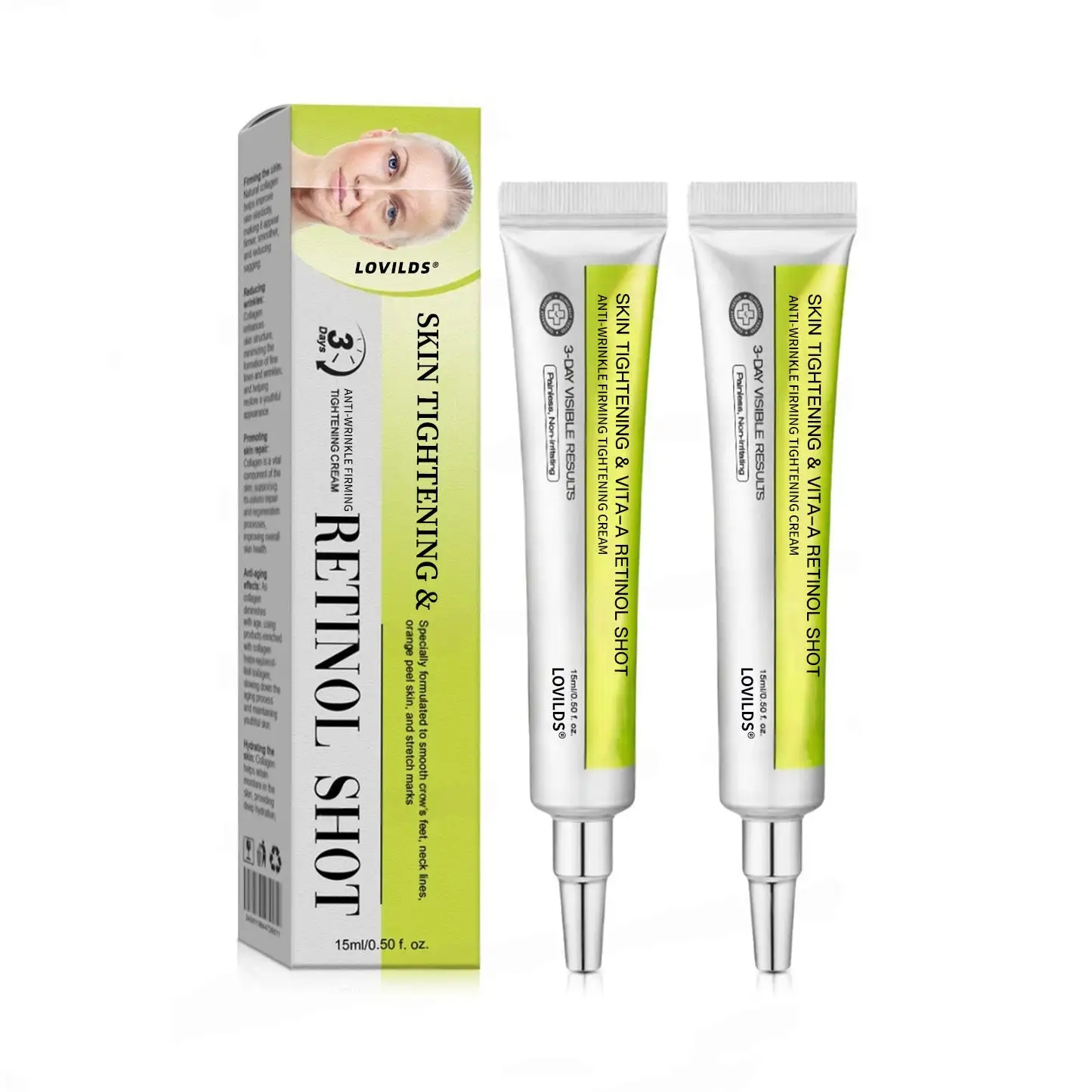 LOVILDS® Wrinkle-Lift Tightening Cream | See firmer, smoother skin in as little as 3 days