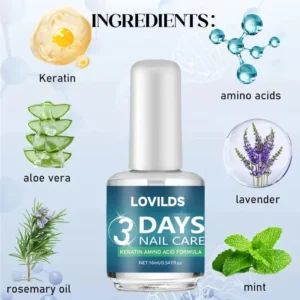 💖Last Day 50% OFF-LOVILDS™ 3 Days Nail Care Formula