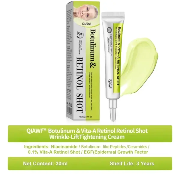 QIAWI™ Botulinum & Vita-A Retinol Shot Wrinkle-Lift Tightening cream