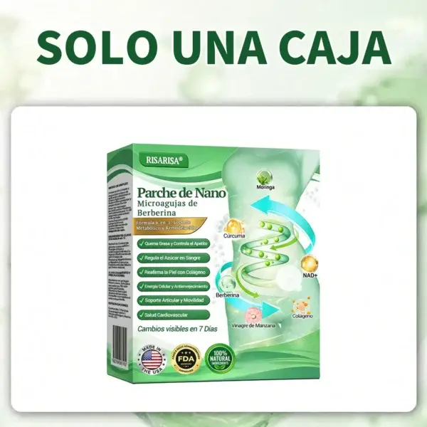 RISARISA® Parche Nano de Berberina 6-en-1