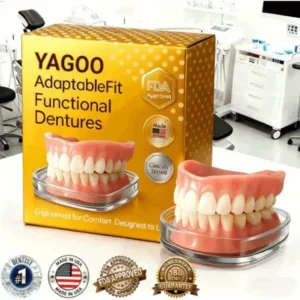 Ends Today: 70% OFF! Yagoo™ Medical Full Denture with Strong Suction