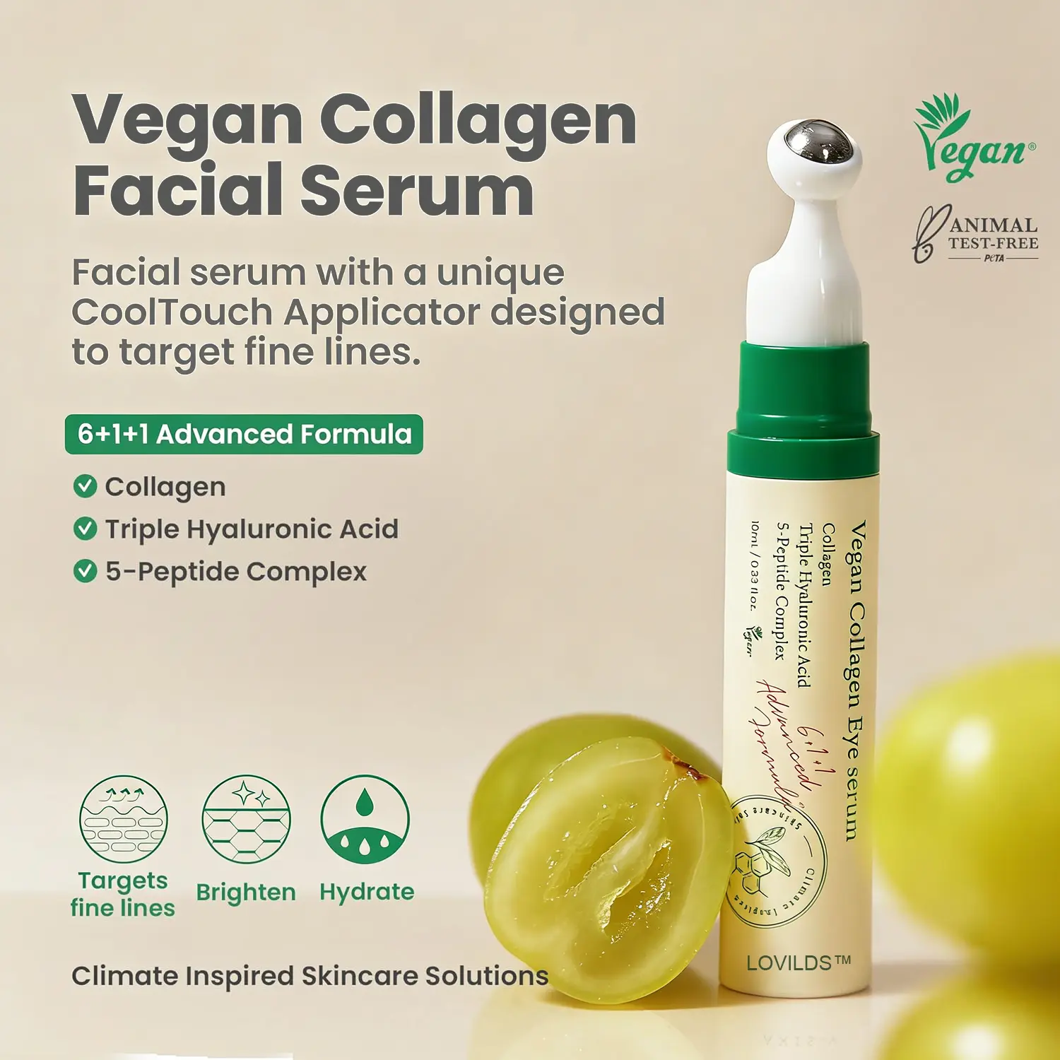 🔥LAST DAY 30% OFF🔥LOVILDS Vegan Collagen Facial Serum