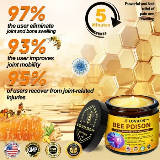 LOVILDS™ Bee Poison Pain-Relief Bone Healing Cream (Specially for older adults)