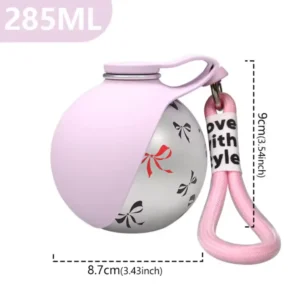 LOVILDS™ Dog Water Bottle with Bowl