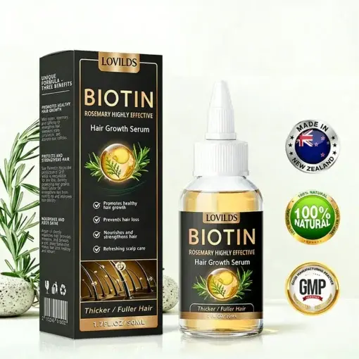 LOVILDS® Highly Effective Biotin & Rosemary Hair Growth Serum