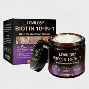 Made and Shipped from UK ✨LOVILDS® Biotin 10-in-1 Skin Restoration Cream🌻🌻