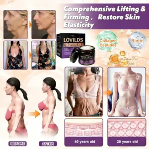 Made and Shipped from USA❤️LOVILDS® Biotin 10-in-1 Skin Restoration Cream 🍀