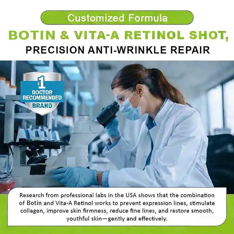 🧠👨⚕️Made and shipped from the USA 💫Lovilds® Botin & Vita-A Retinol Shot Wrinkle-Lift Tightening cream - Last Day Promotion 50% OFF