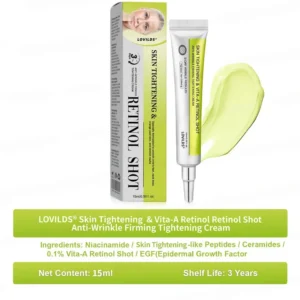 🧠👨⚕️Made and shipped from the USA 💫Lovilds® Botin & Vita-A Retinol Shot Wrinkle-Lift Tightening cream - Last Day Promotion 50% OFF
