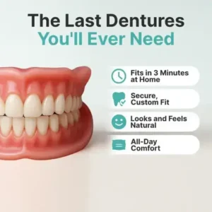ROSOPL Easy Dentures-Boil-and-Bite Functional Denture