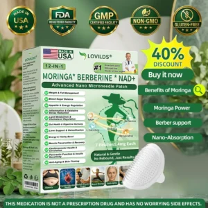 🇺🇸 𝑶𝒇𝒇𝒊𝒄𝒊𝒂𝒍 𝑺𝒕𝒐𝒓𝒆 💖 | 👩‍⚕️ 𝑳𝑶𝑽𝑰𝑳𝑫𝑺® 𝟏𝟐-𝑰𝑵-1 𝑴𝒐𝒓𝒊𝒏𝒈𝒂 * 𝑩𝒆𝒓𝒃𝒆𝒓𝒊𝒏𝒆 * 𝑵𝑨𝑫+ 𝑨𝒅𝒗𝒂𝒏𝒄𝒆𝒅 𝑵𝒂𝒏𝒐 𝑴𝒊𝒄𝒓𝒐𝒏𝒆𝒆𝒅𝒍𝒆 𝑷𝒂𝒕𝒄𝒉 (𝑶𝒏𝒄𝒆 𝑫𝒂𝒊𝒍𝒚, 𝒗𝒊𝒔𝒊𝒃𝒍𝒆 𝒄𝒉𝒂𝒏𝒈𝒆𝒔 𝒊𝒏 𝟕 𝒅𝒂𝒚𝒔) 𝑭𝒐𝒓 𝑶𝒃𝒆𝒔𝒊𝒕𝒚, 𝑳𝒐𝒐𝒔𝒆 𝑺𝒌𝒊𝒏, 𝑫𝒊𝒂𝒃𝒆𝒕𝒆𝒔, 𝑺𝒍𝒆𝒆𝒑 𝑨𝒑𝒏𝒆𝒂, 𝑨𝒏𝒅 𝑱𝒐𝒊𝒏𝒕 𝑰𝒔𝒔𝒖𝒆𝒔