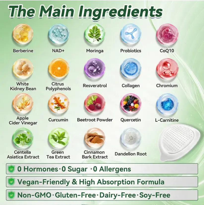 🍀𝐎𝐟𝐟𝐢𝐜𝐢𝐚𝐥 𝐒𝐭𝐨𝐫𝐞 🇺🇸 |LOVILDS® Moringa·Berberine × NAD+ 10-in-1 Nano Microneedle Patch – Daily, Visible Results in 7 Days ✅ For Weight, Skin, Diabetes & Joint Health