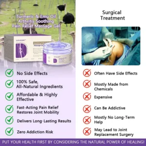 ✅ Official store: LOVILDS™ Turmeric & Emu Oil Arthritis Soothing Pain Relief Massage Gel(👨⚕️AAD Recommended)
