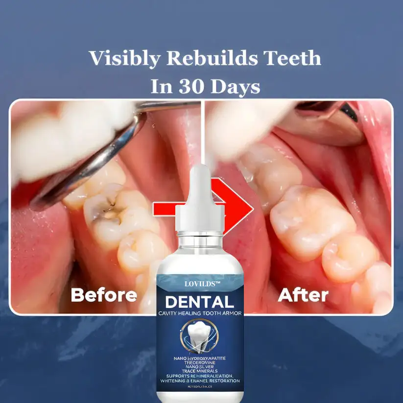 LOVILDS™ Advanced Enamel Repair & Whitening Kit (Includes Free LED Mirror)
