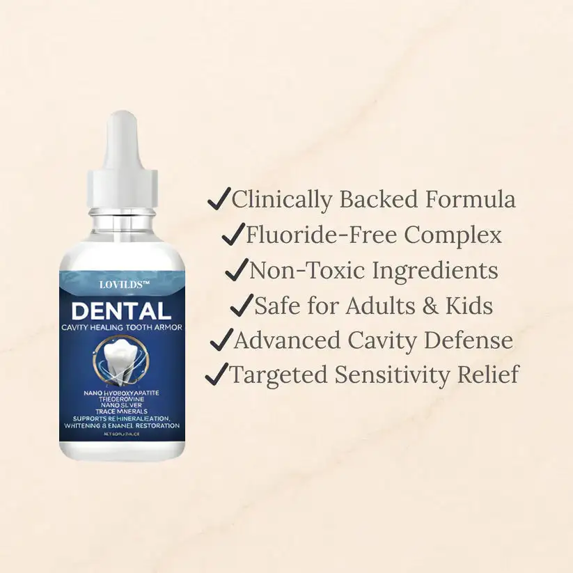 LOVILDS™ Advanced Enamel Repair & Whitening Kit (Includes Free LED Mirror)
