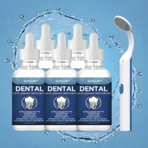 LOVILDS™ Enamel Repair & Teeth Whitening Kit (Free LED Mirror Included)
