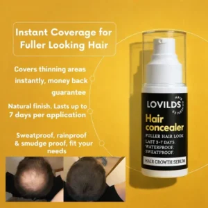 LOVILDS Hair Concealer 50ML - Waterproof 3–7 days.