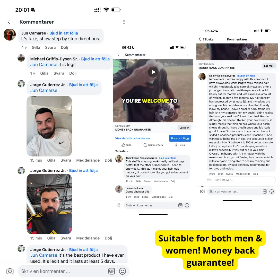 LOVILDS Hair Concealer 50ML - Waterproof 3–7 days.