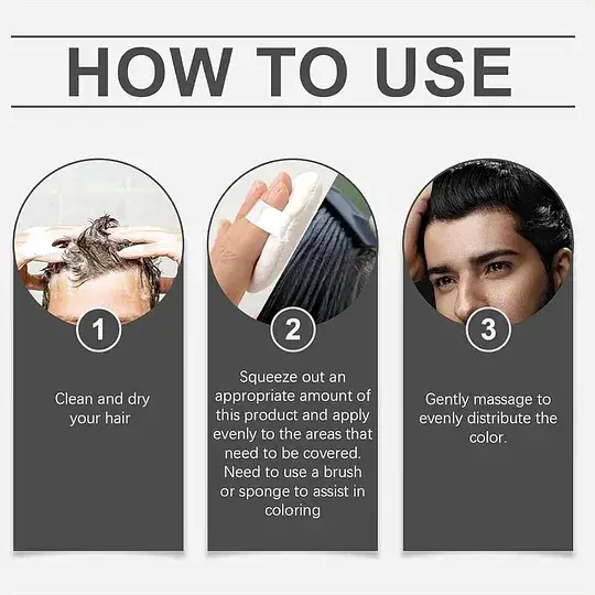 LOVILDS Hair Concealer 50ML - Waterproof 3–7 days.