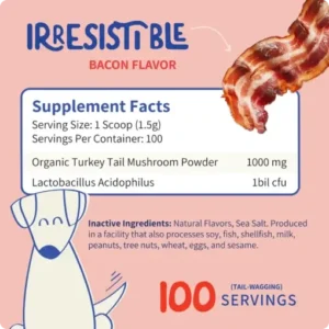 LOVILDS™ Turkey Tail Mushroom + Probiotic Formula