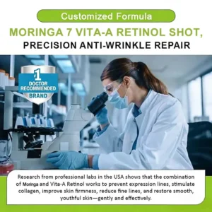 👨‍⚕️Made and shipped from the USA 💫LOVILDS® moringa & Vita-A Retinol Shot Wrinkle-Lift Tightening cream -Last Day Promotion 70% OFF