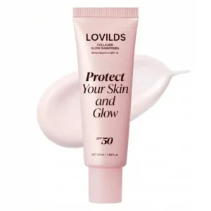 No Cast Just Glow | LOVILDS SPF SunScreen + Collagen Boost