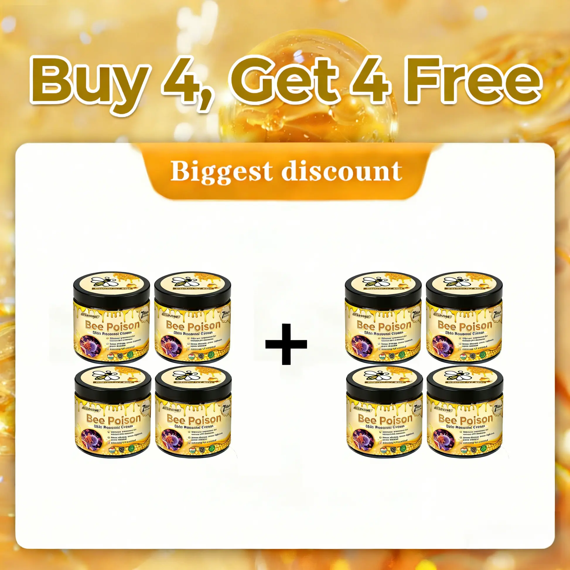 ✨Recommended by USA Skincare Research Center · Official LOVILDS® Store✨ ✨ Bee Poison Skin Renewal Cream✨