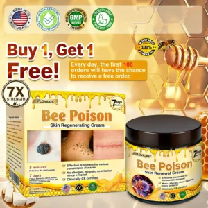 ✨Recommended by USA Skincare Research Center · Official LOVILDS® Store✨ ✨ Bee Poison Skin Renewal Cream✨