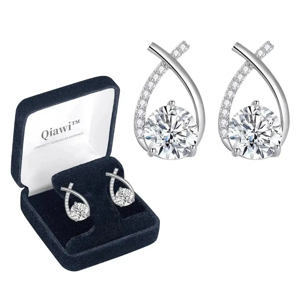 (🔥UTOLSÓ NAPI AKCIÓ – 80% KEDVEZMÉNY) LOVILDS™ Nyirokcsomó Germánium Fülbevalók