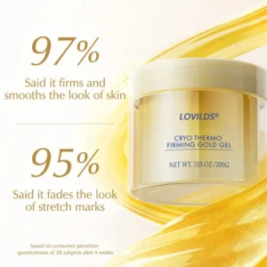 (⏳LAST DAY 50% OFF)✨LOVILDS®Tightening Burn Gold Massage Cream