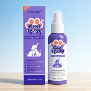 🐾LOVILDS® Pet Oral Spray ✅ Freshen Breath, Remove Tartar & Promote gum regeneration, stabilize teeth 🦷-$AC