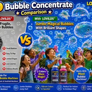 LOVILDS 3D Bubble Concentrate Animal &Ocean Fantasy Theme