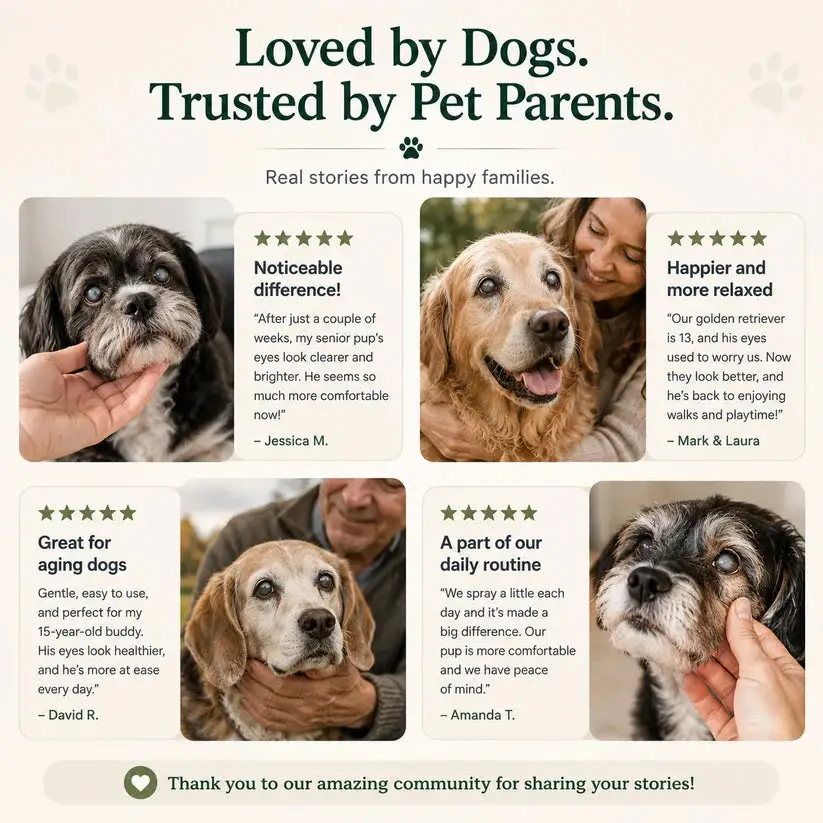 💥50K+ PET PARENTS TRUSTED💕 - LOVILDS™ Pet Lutein Eye Care Spray