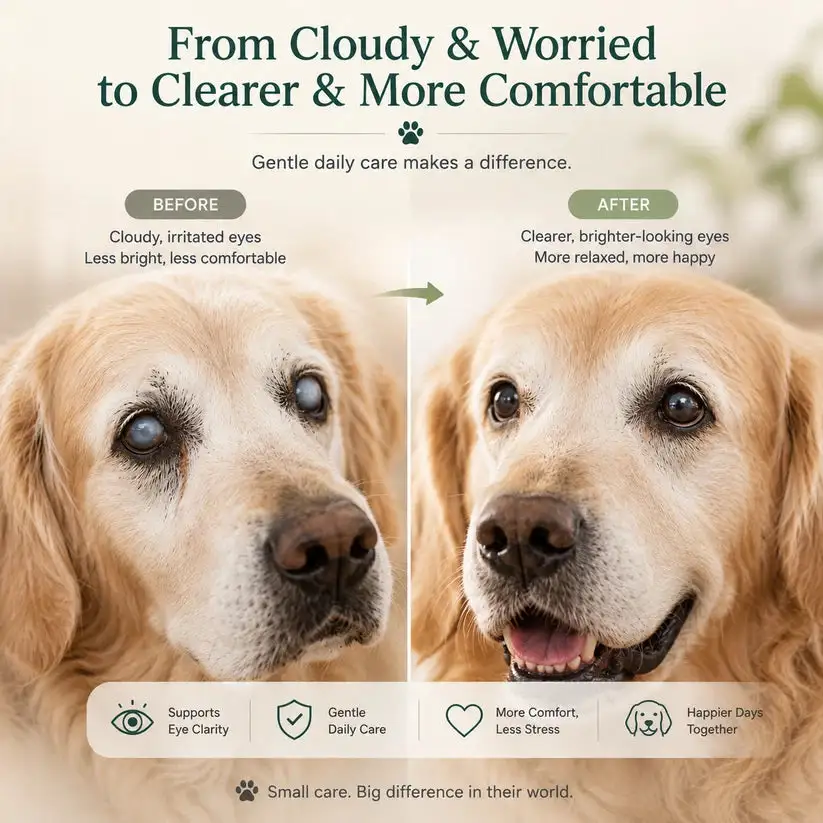 💥50K+ PET PARENTS TRUSTED💕 - LOVILDS™ Pet Lutein Eye Care Spray